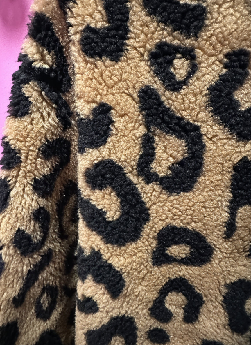 Veste Leopard Teddy
