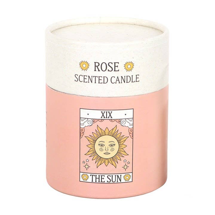 Bougie à la Rose Soleil