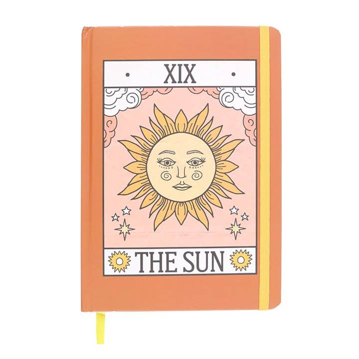 Le Cahier Carnet Carte de Tarot Vintage Soleil