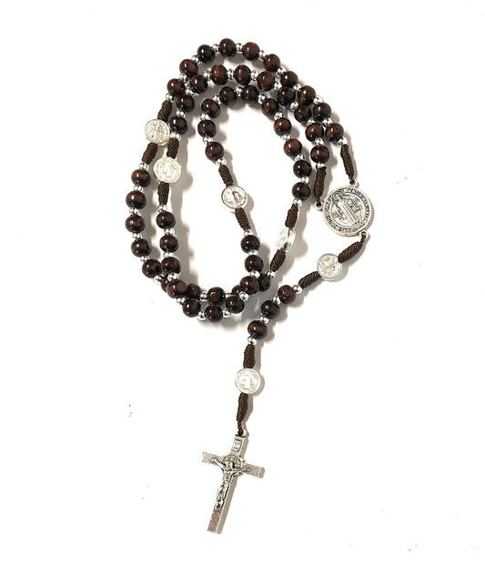 Chapelet St Benoit en bois