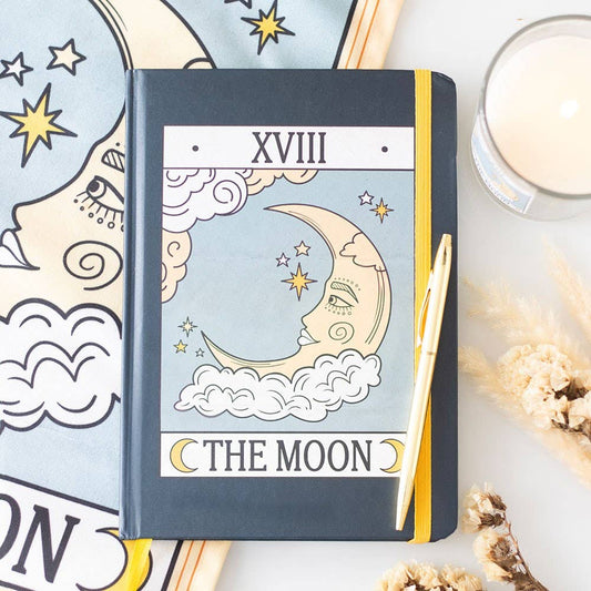 Le Cahier Carnet Tarot Vintage de la Lune