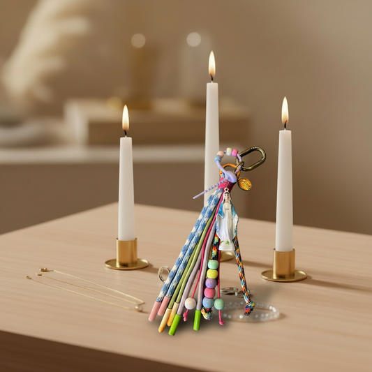 Porte Clef ou Bijou de Sac Madone