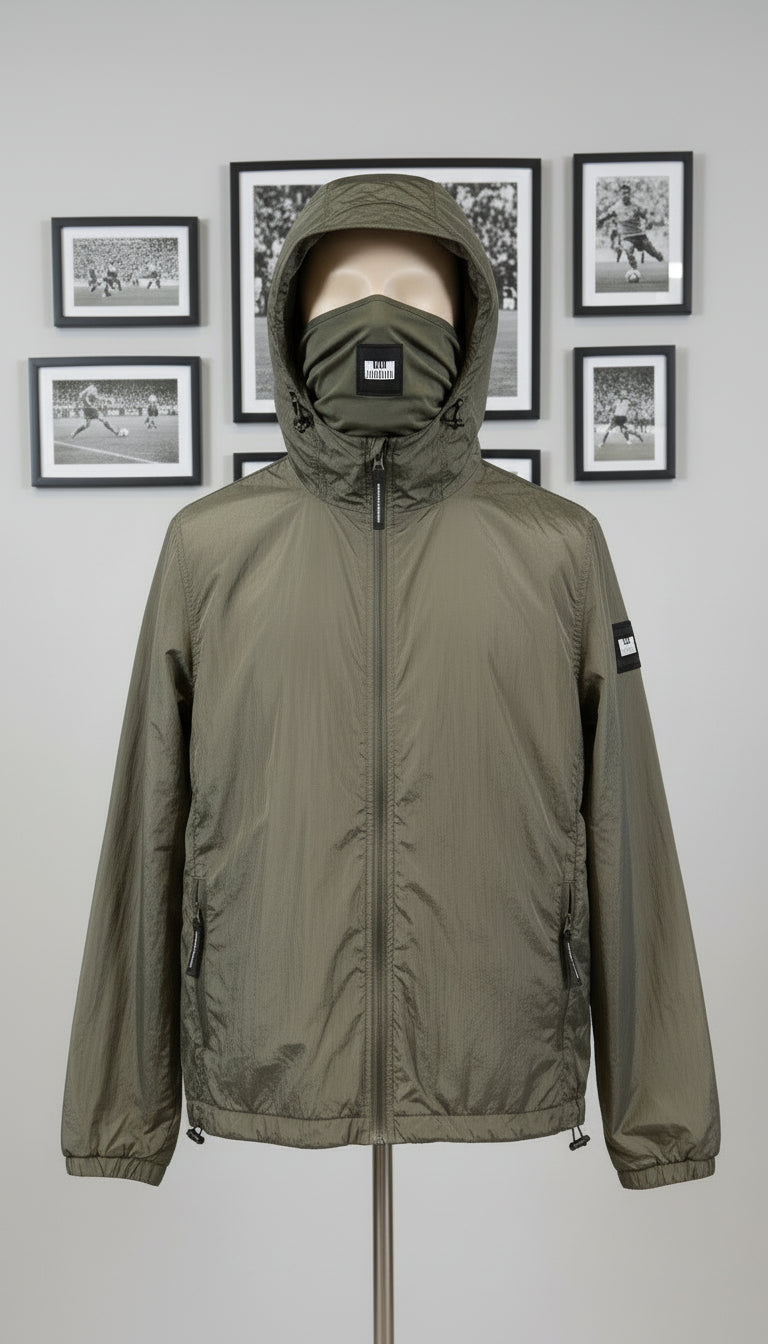 Veste Coupe Vent polaire Weekend Offender kaki