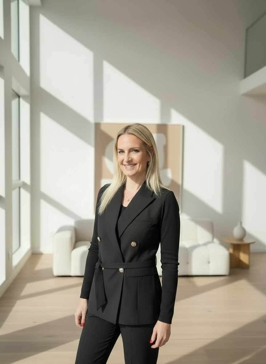 Veste Tailleur Sans Manches